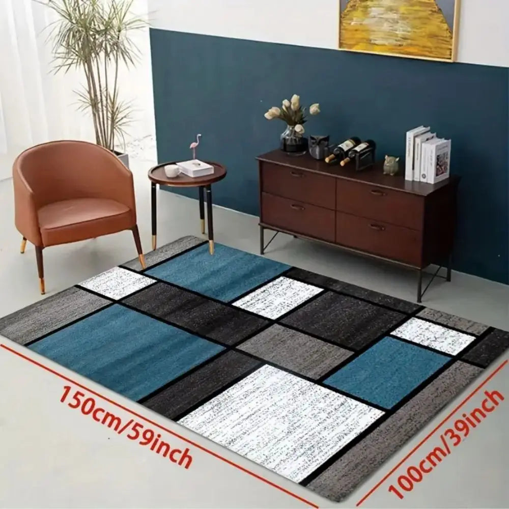 VIKAMA Nordic Luxury Area Rugs, Living Room Coffee Table Mats, Bedroom Side Cushions, Entrance Floor Mats, Home Decorations