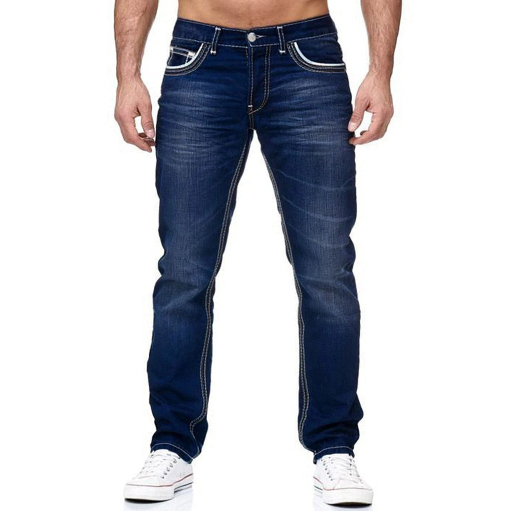 Classic Straight Jeans — Refined Denim