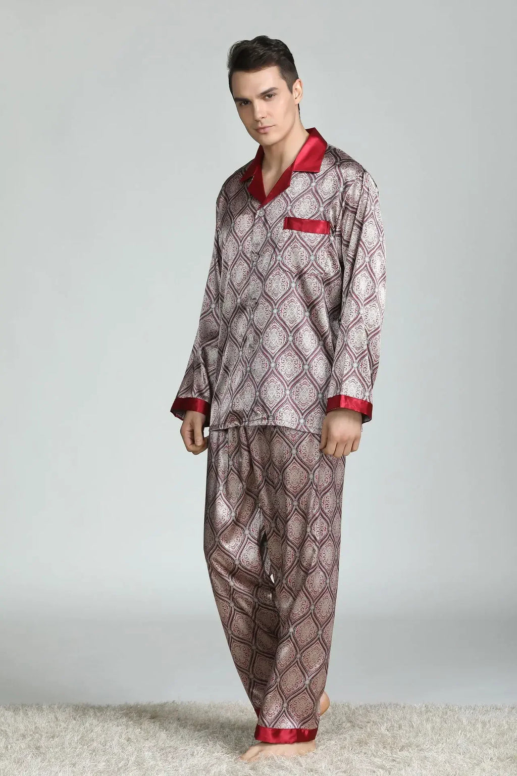 Silky Sleep Outfits for Men
