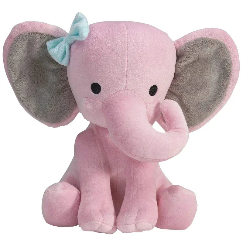25cm Gray Elephant Stuffed