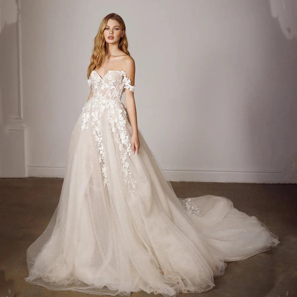 Elegant Off The Shoulder
