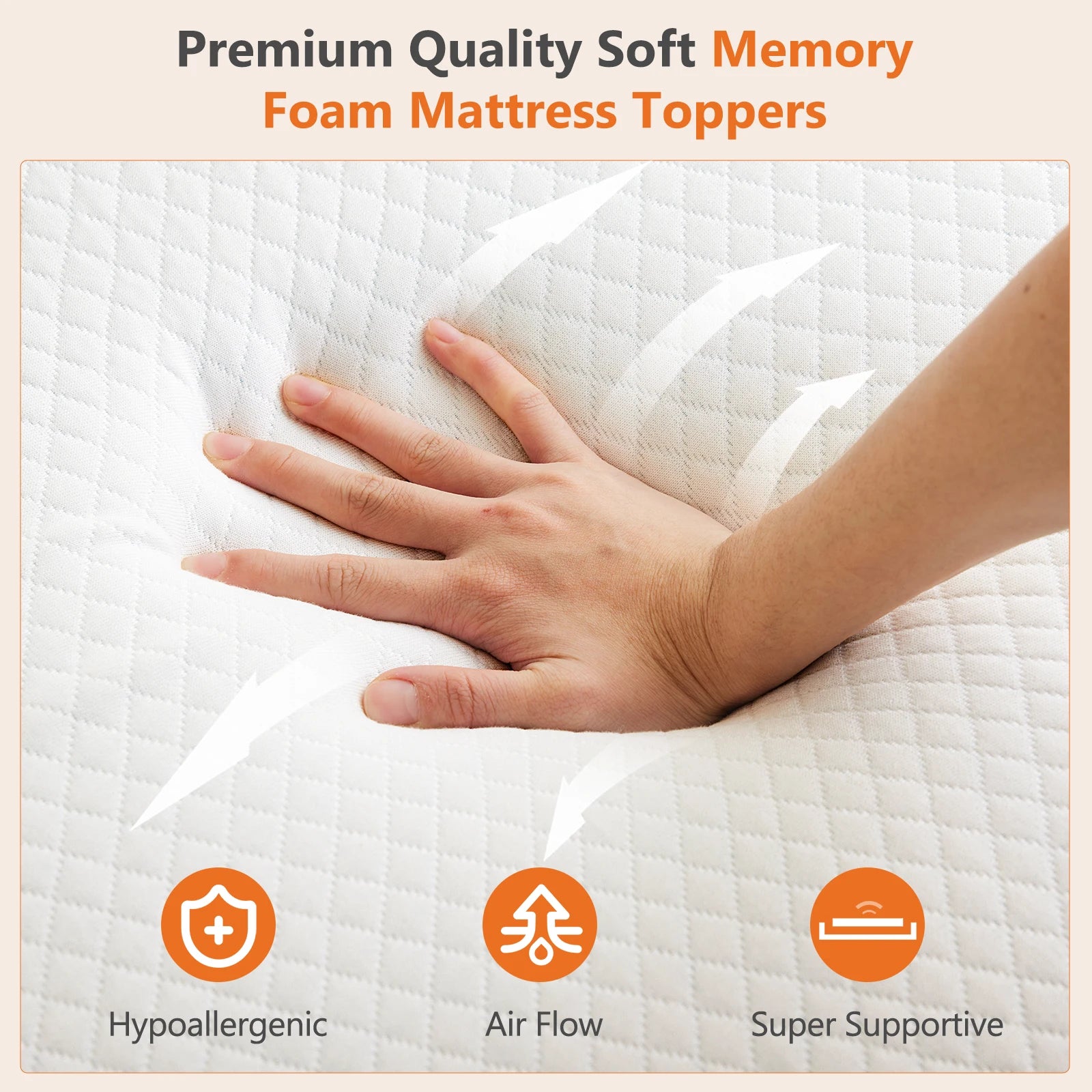 JHK 4 Inch Mattress
