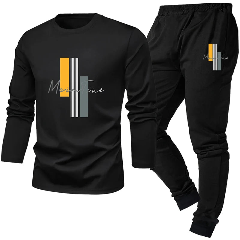 2-piece men's sleepwear set