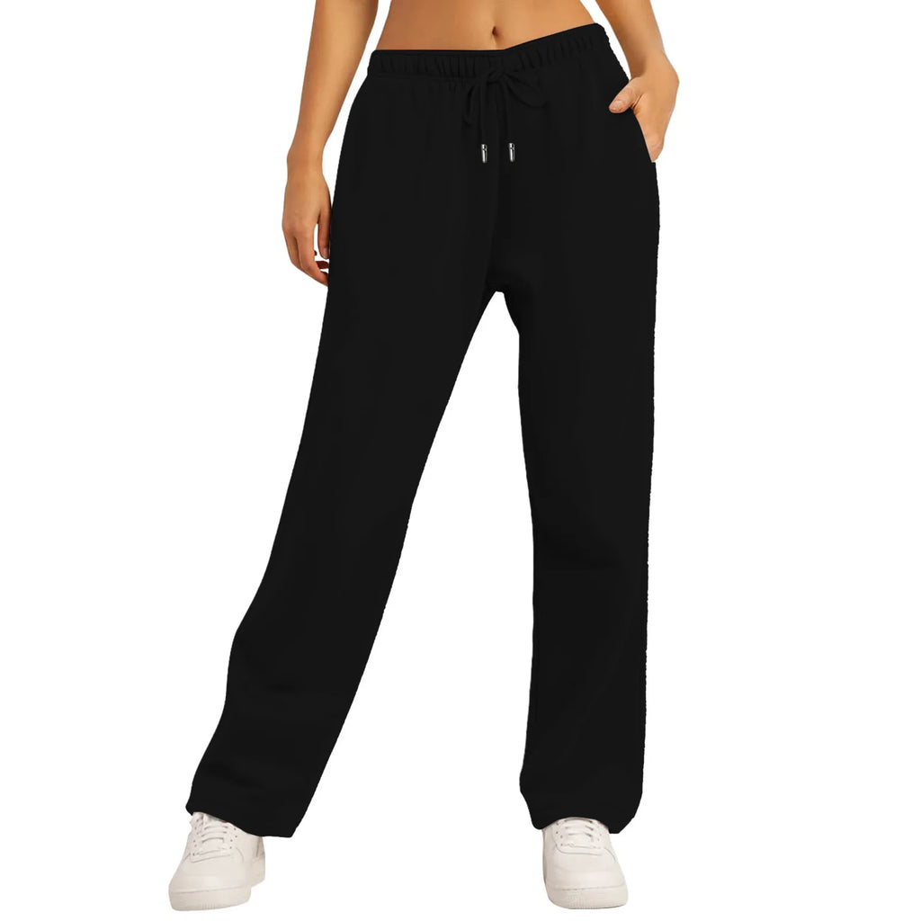 Women's Autumn and Winter Daily Fashionable Jogging Sports Pants - Korean Sports Stretch Casual Versatile Pants for Outerwear
