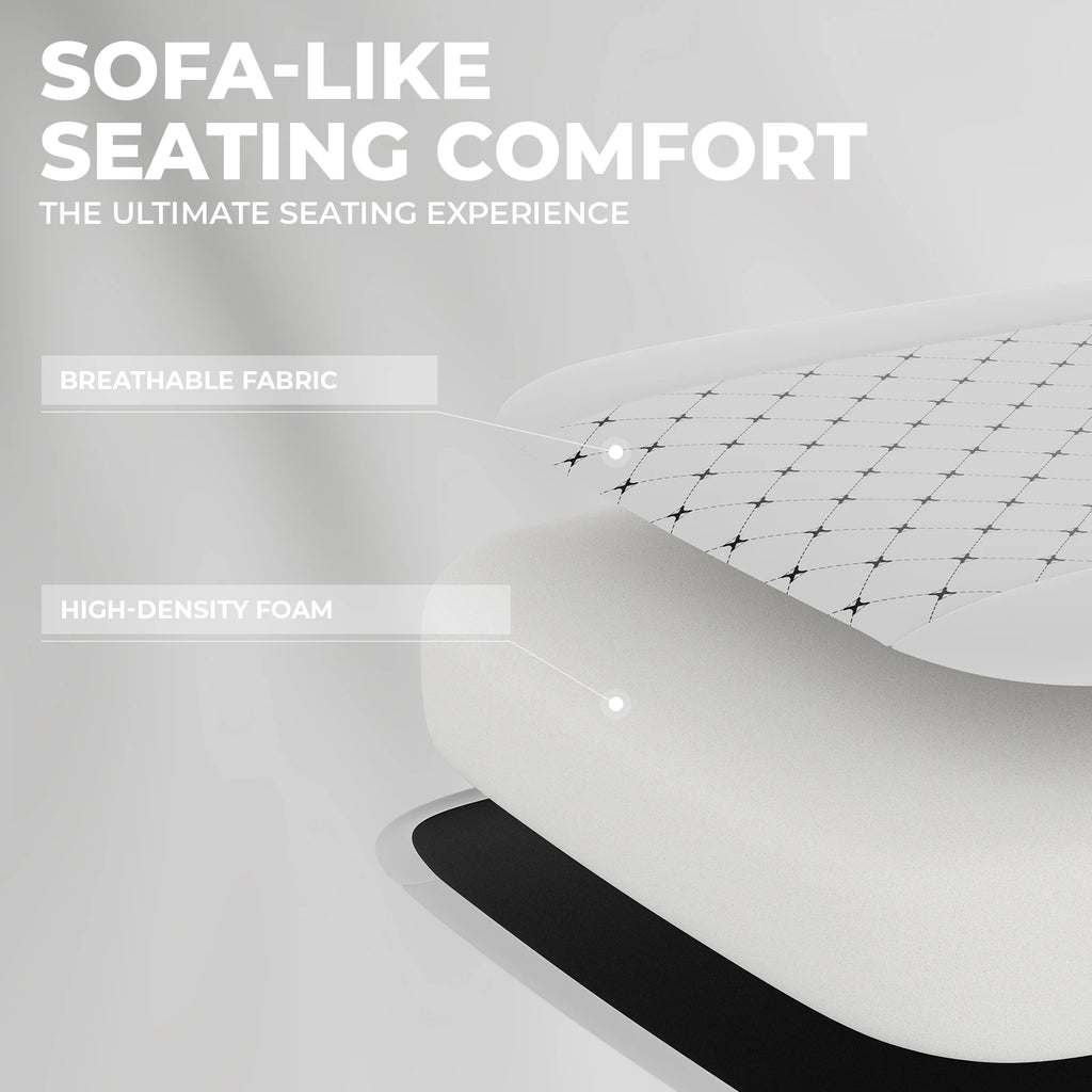 Gaming Chair with Footrest,