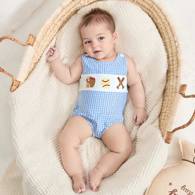 Toddler Boy Sleeveless Romper