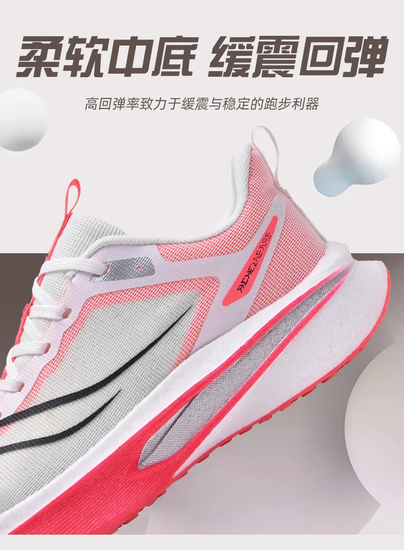 Specialty Men Running Shoes Carbon Board Sports Breathable Lightweight Women's Comfortable Athletic Nonskid Marathon Sneakers