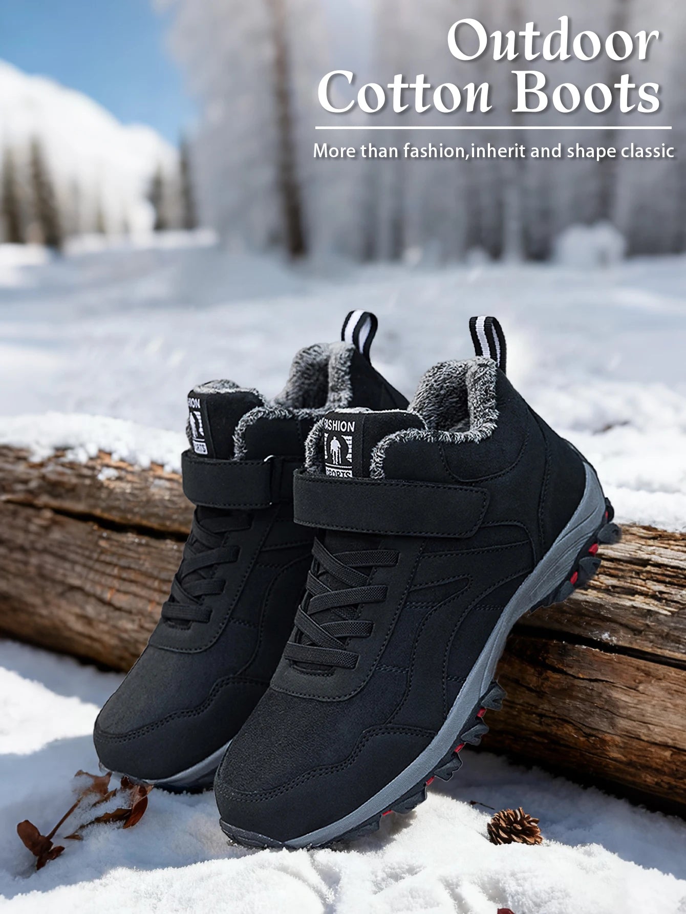 Warm Winter Shoes Men