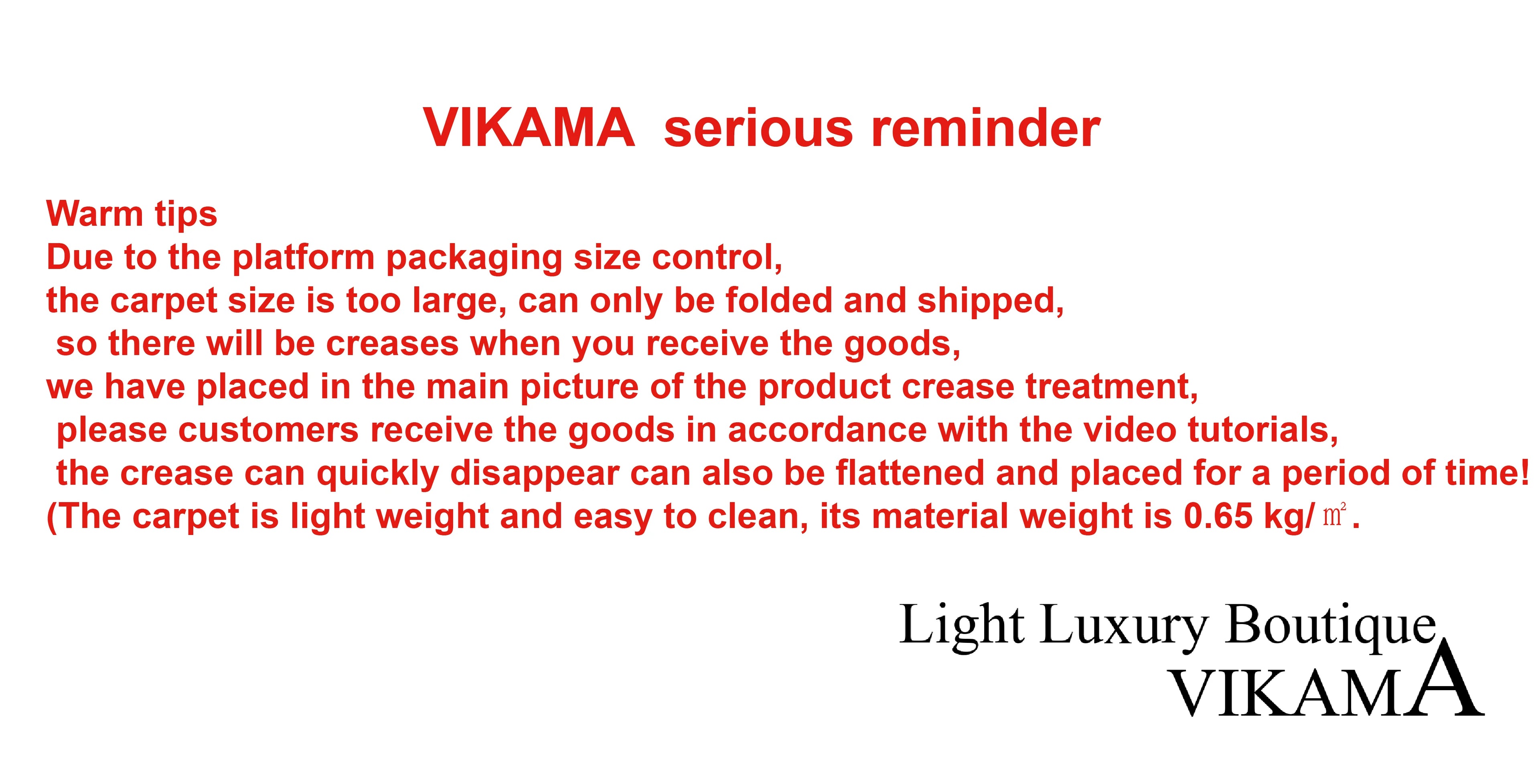 VIKAMA Scandinavian Minimalist Style Abstract Carpet for Living Room and Bedroom - Large Sofa Carpet for Home Decoration
