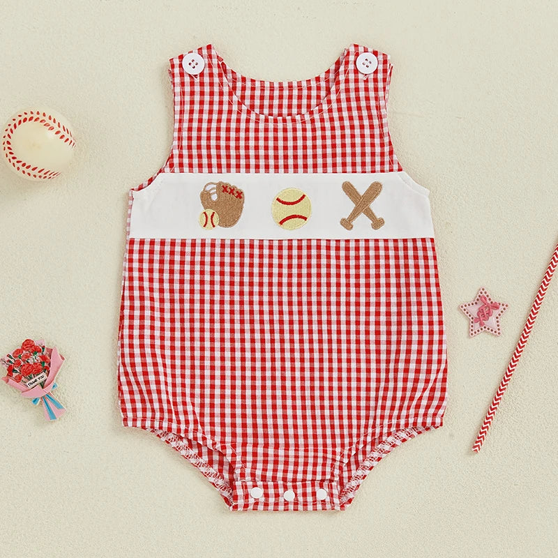 Toddler Boy Sleeveless Romper