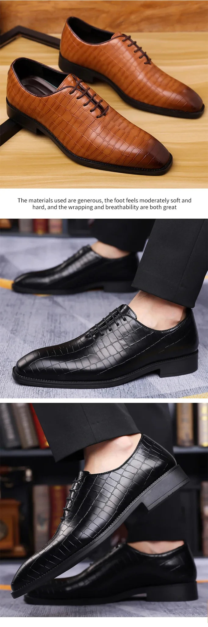 Luxury Mens Leather Shoes
