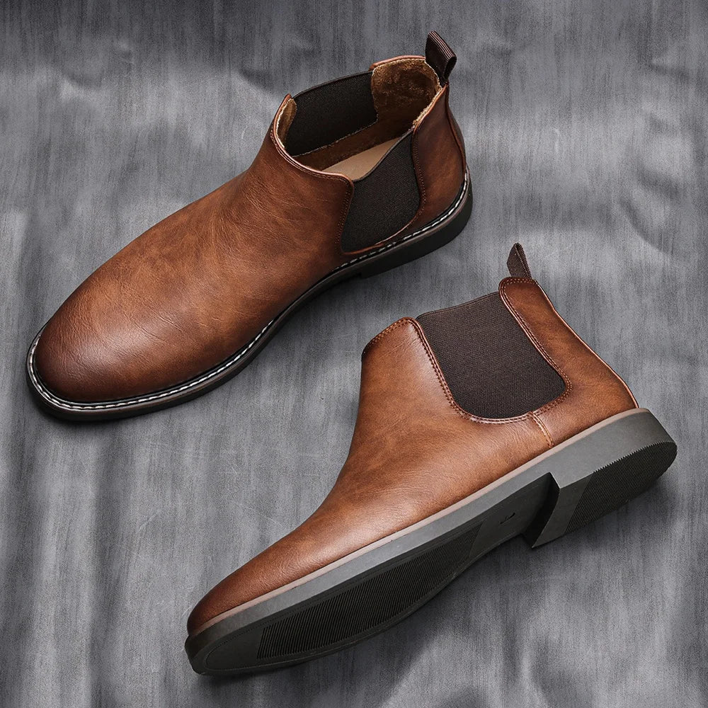 Men Boots Retro Brand
