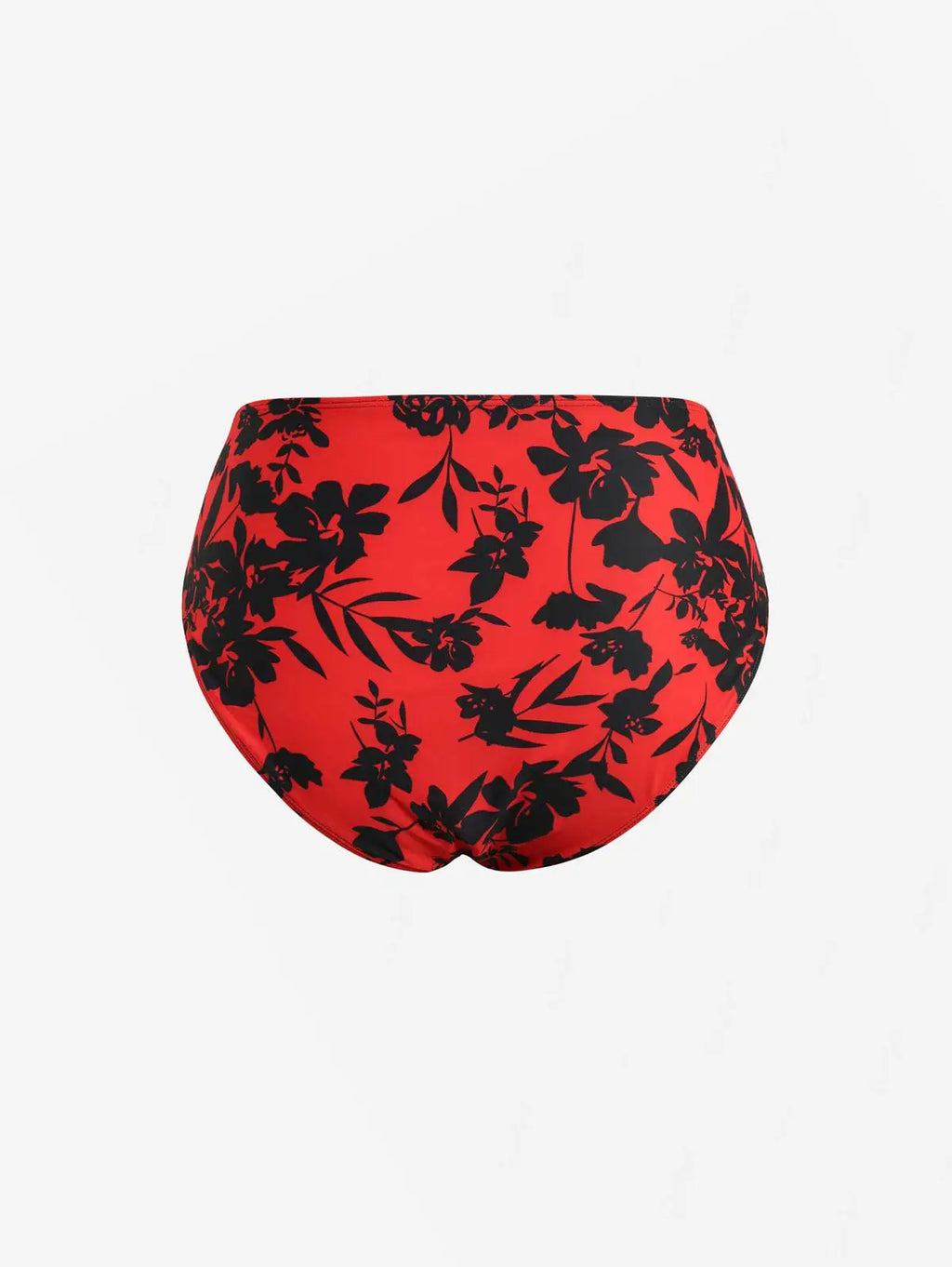 Red & Black Floral