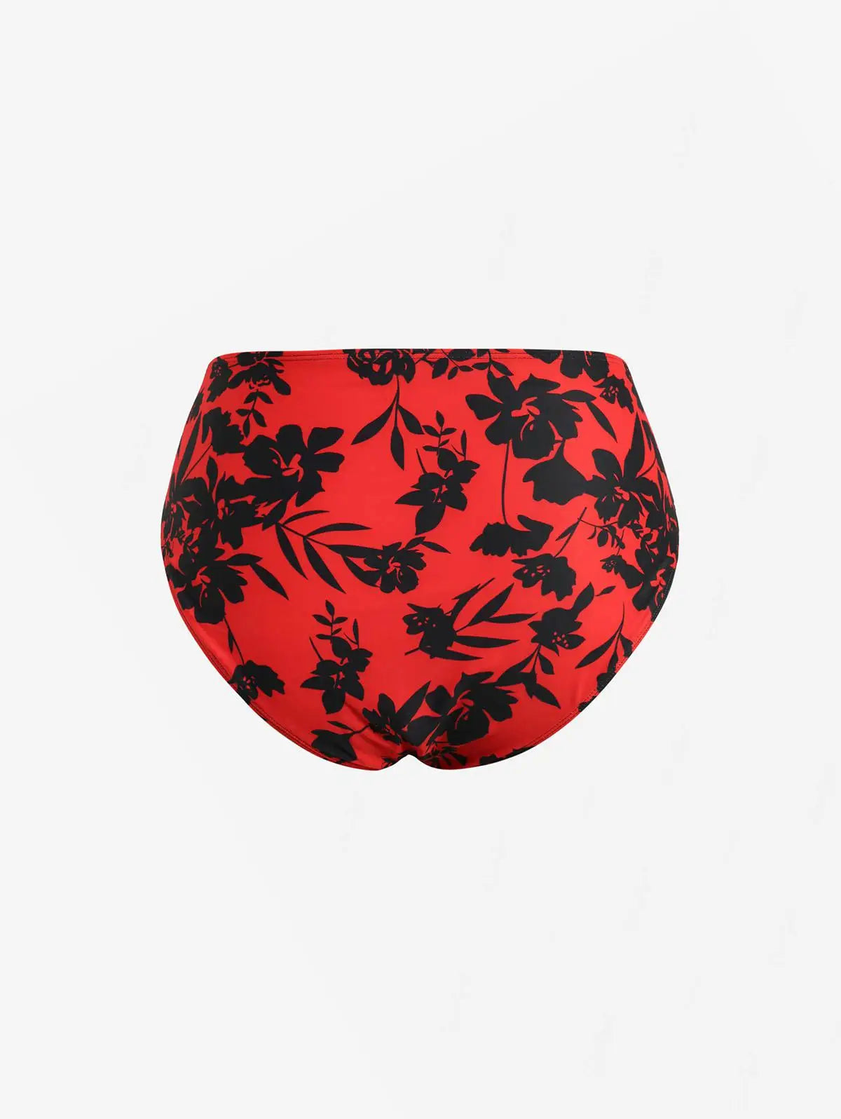 Red & Black Floral