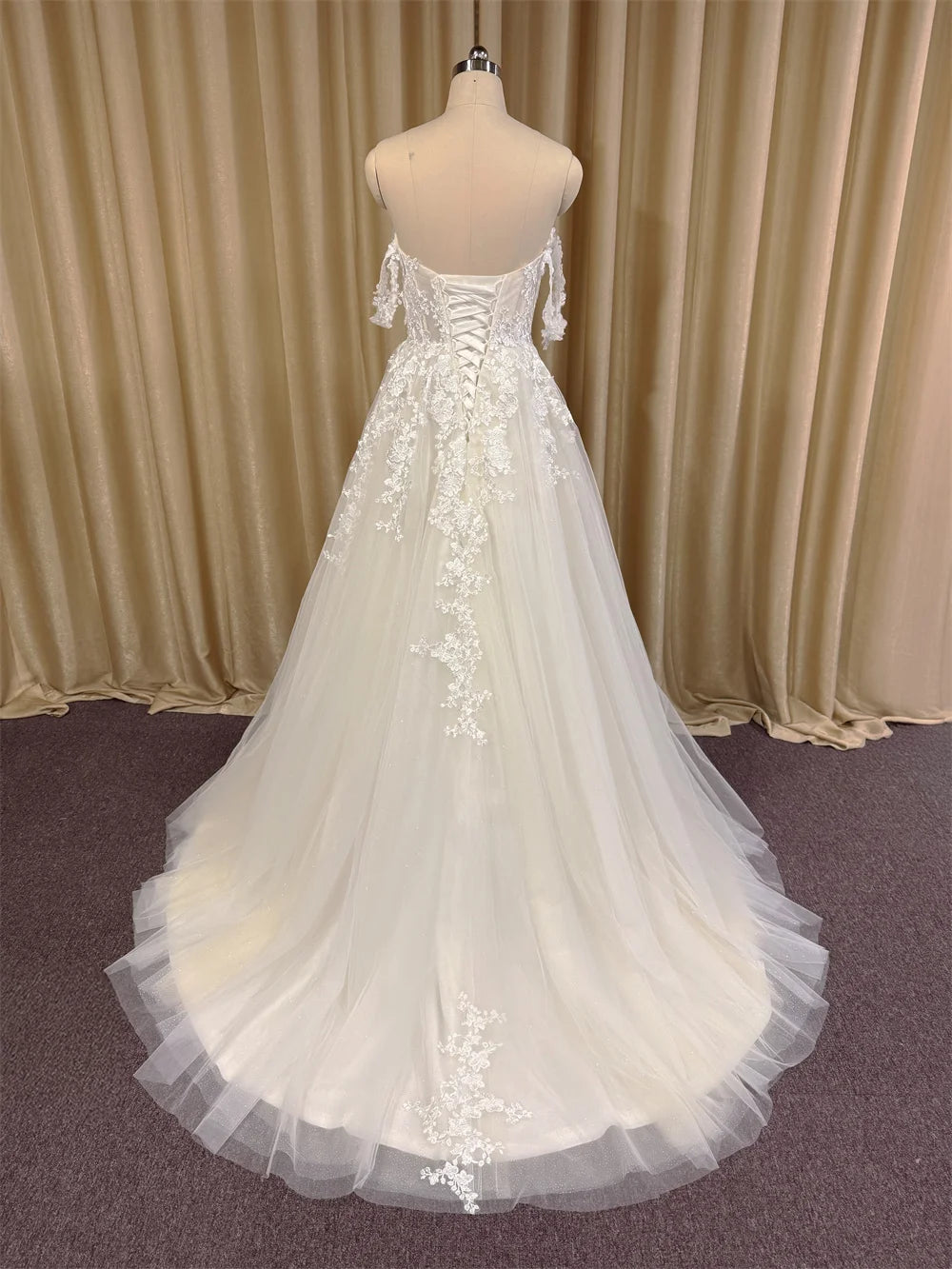 Elegant Off The Shoulder
