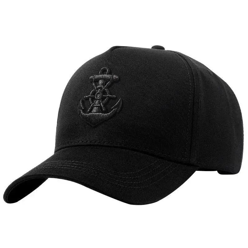 Ship anchor three-dimensional embroidery