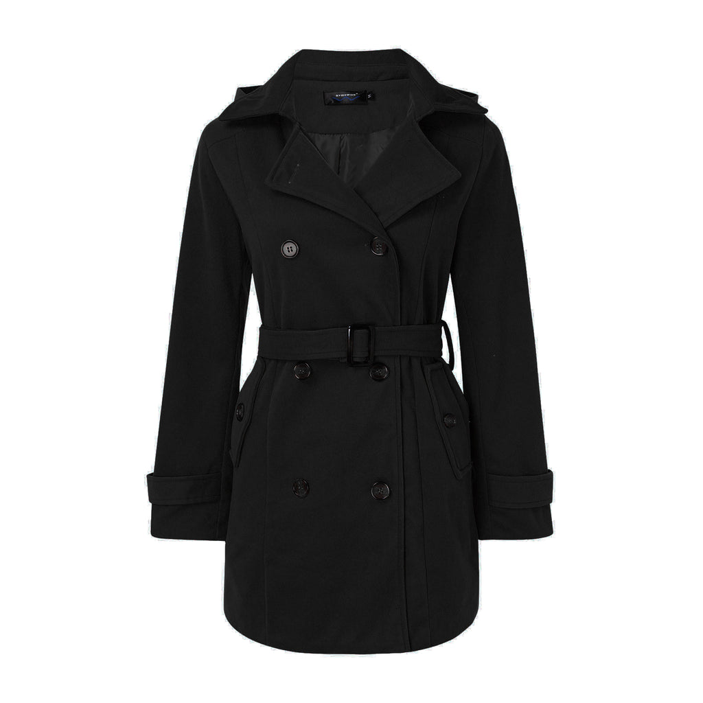 Winter Jackets For Women Autumn Winter Hooded Vintage Thicken Sheepskin Jacket With Lace Up Lapel Collar Long Sleeve Jackets