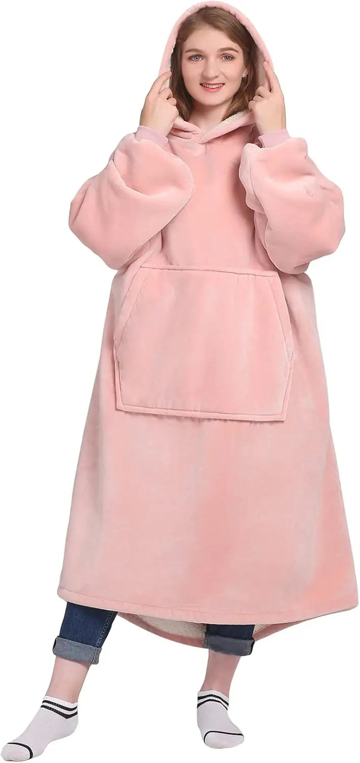 Super sized wearable blanket