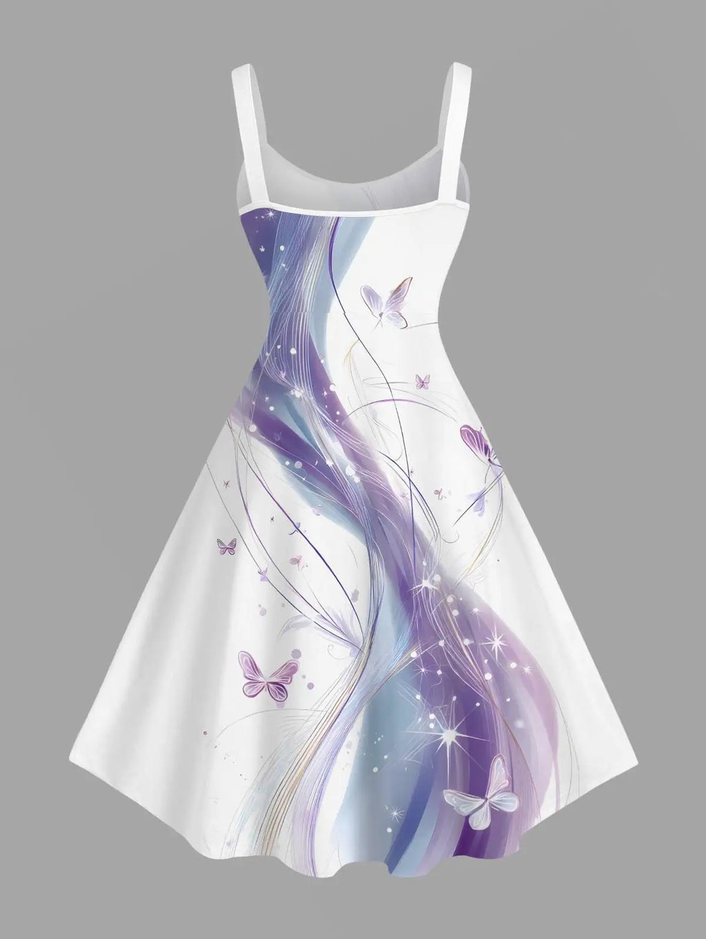 ROSEGAL Butterfly Curve Colorblock