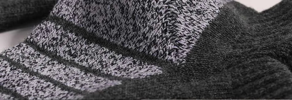 6 Pairs Thickened Towel Bottom Running Socks - Non-Slip Breathable Sports Socks