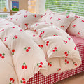 Pink Floral Bedding Set | Duvet Cover for Bed