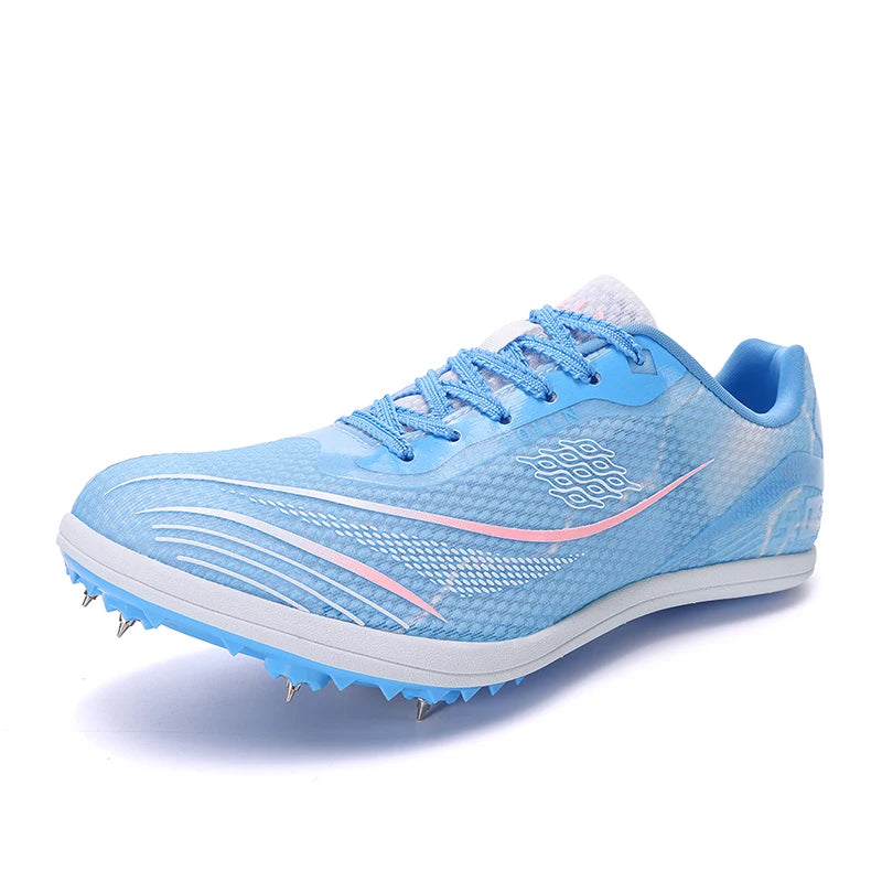 2025 New Couples Track and Field Shoes Non Slip Women Spikes Sneakers Breathable Men Running Shoes Comfortable Outdoor Sneakers