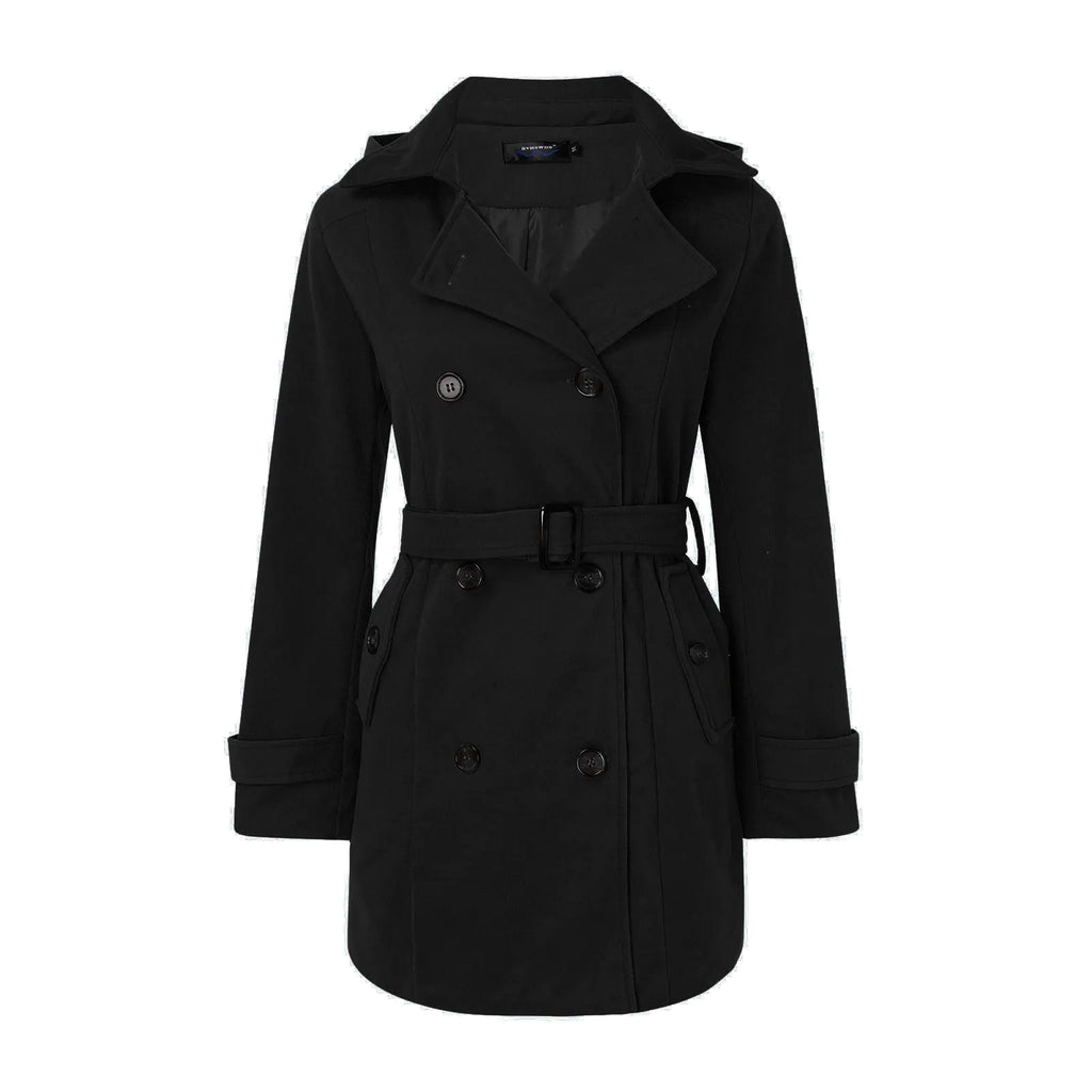 Winter Jackets For Women Autumn Winter Hooded Vintage Thicken Sheepskin Jacket With Lace Up Lapel Collar Long Sleeve Jackets
