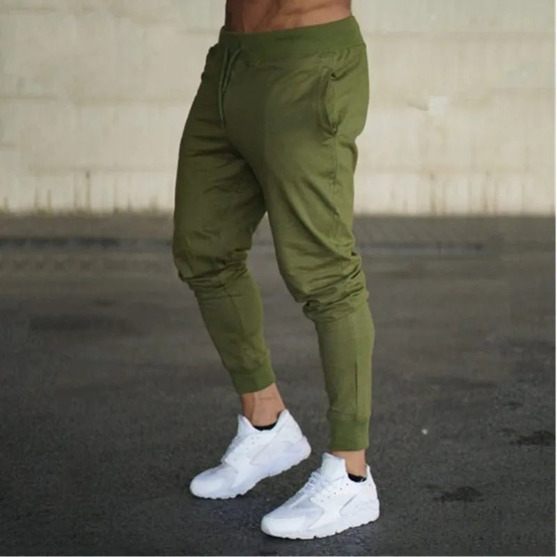 Men's Sports Pants - Running, Fitness, Football Training, Slim Fit Casual Sports Pants