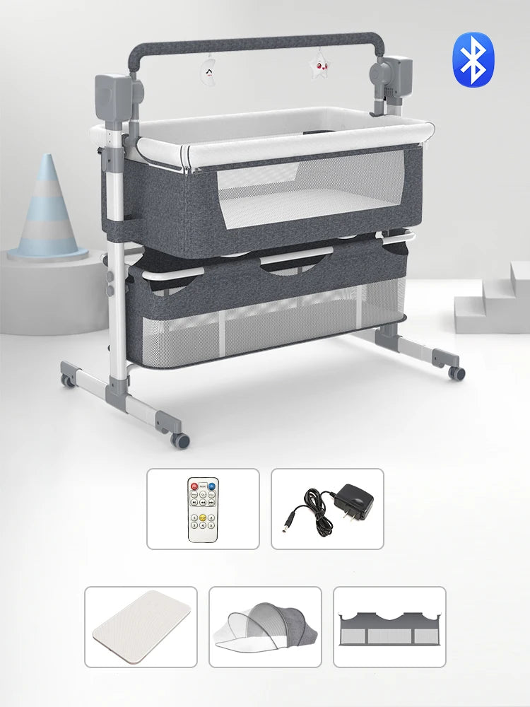 Baby Bassinet,Automatic Electric Rocking