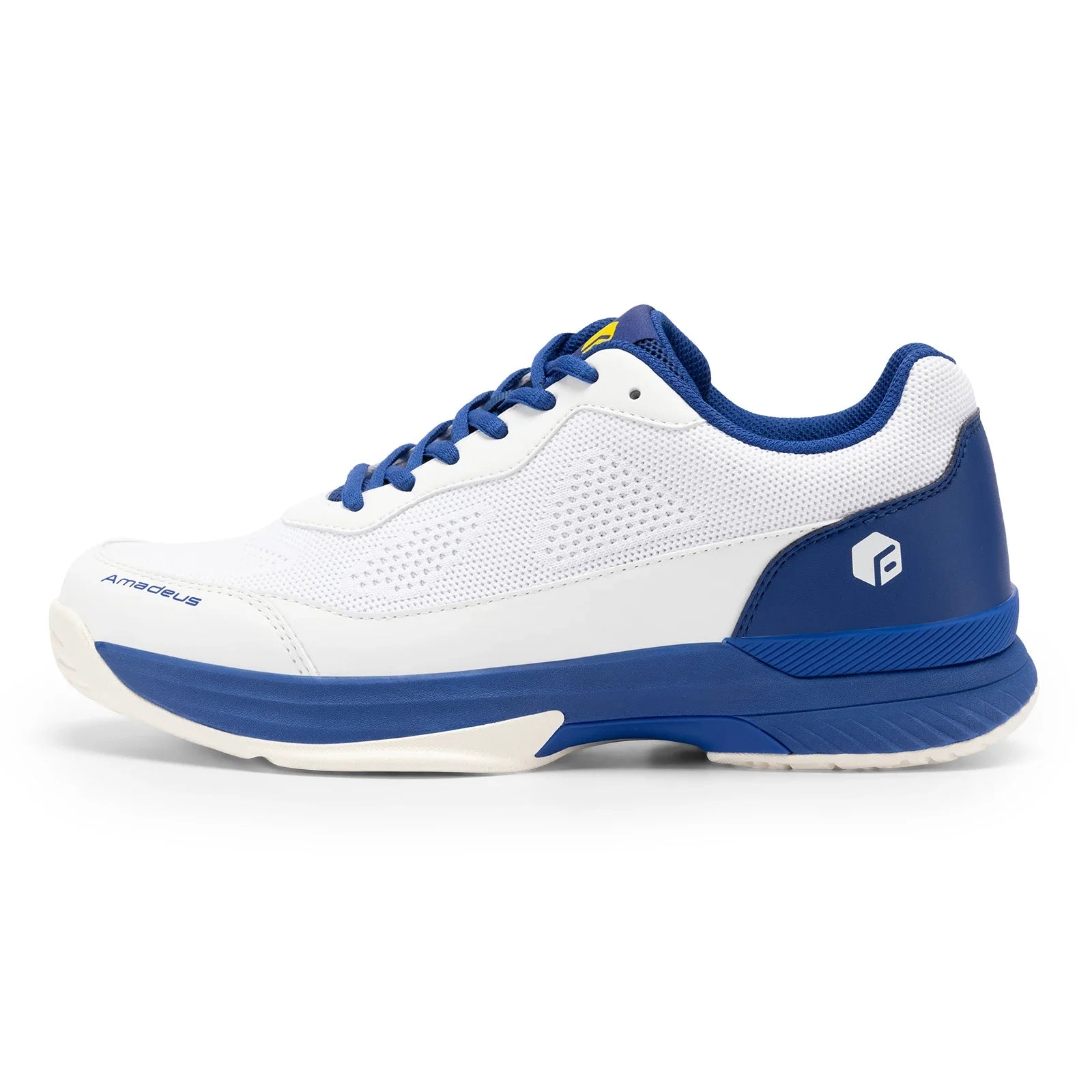 FitVille Men's Tennis Shoes Wide Version 2E Professional Training Sports Shoes Breathable Non-Slip Rackets With Arch Support