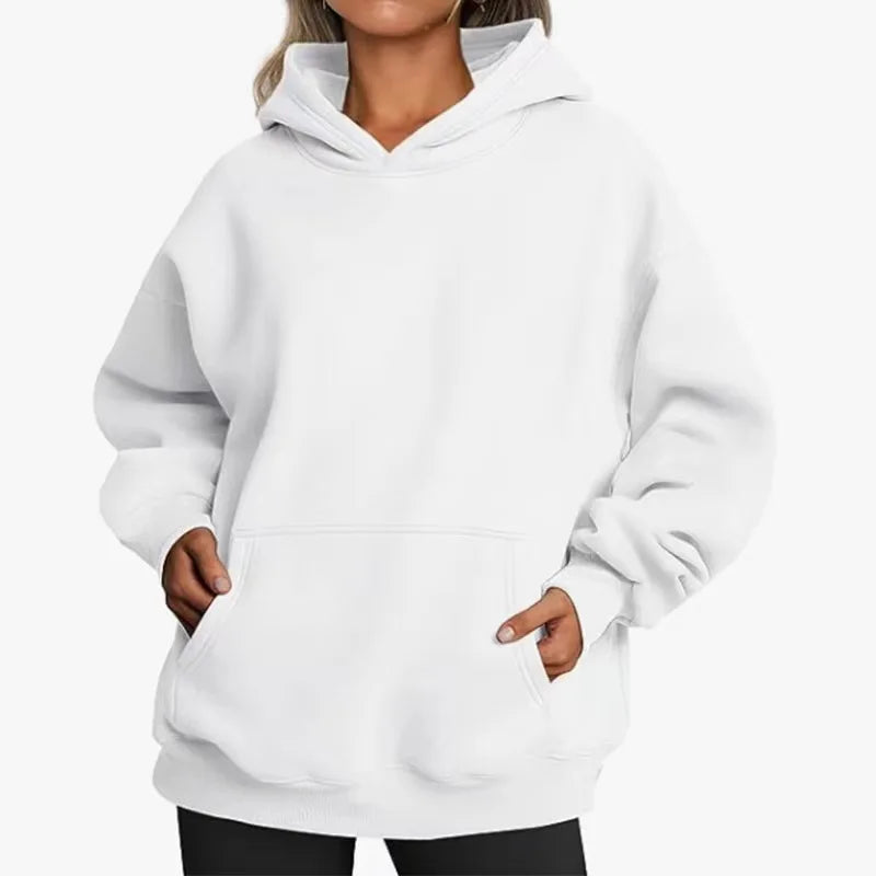 New Men Casual Hoodies Women Fleece Warm Hoodies Spring Autumn Pullovers Fashion Black Multiple Colour Oversized Sweatshirts Top