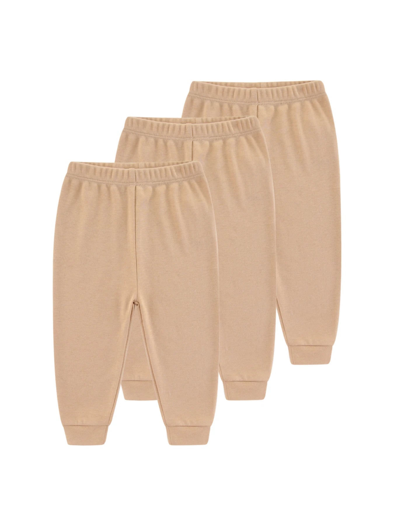 Kiddiezoom 1/3 Pcs Four Seasons Fashion Solid 100% Cotton Baby Boy Girl Pants Soft 100% Cotton Infants Trousers Accessories