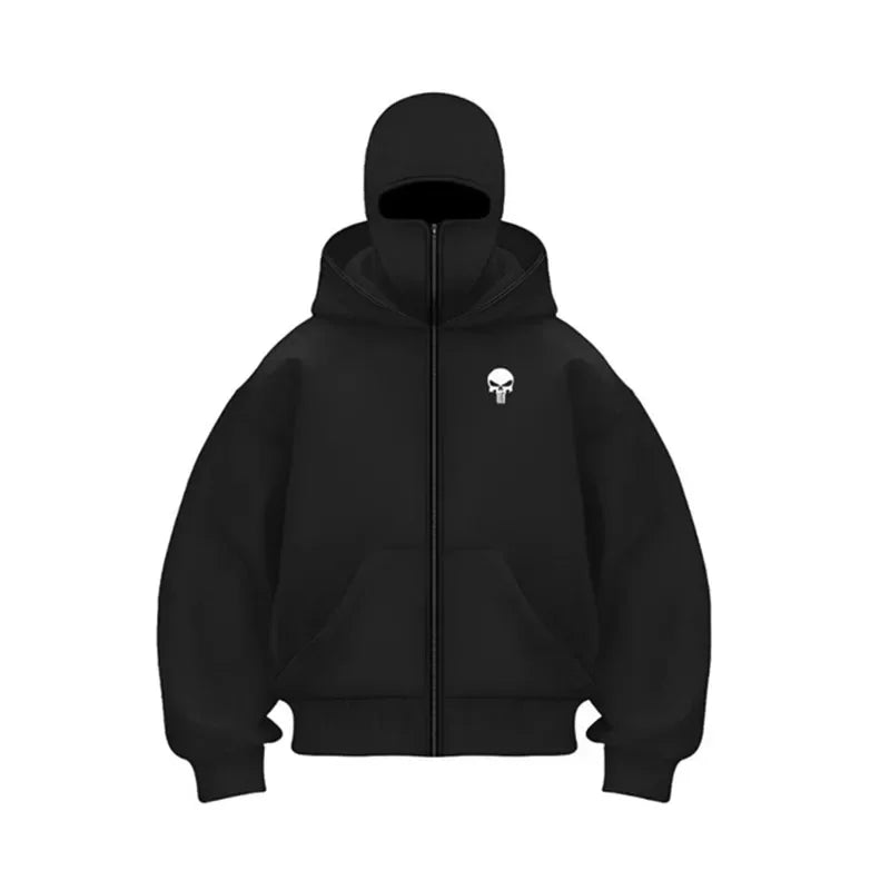 Unisex Double Hooded Fleece