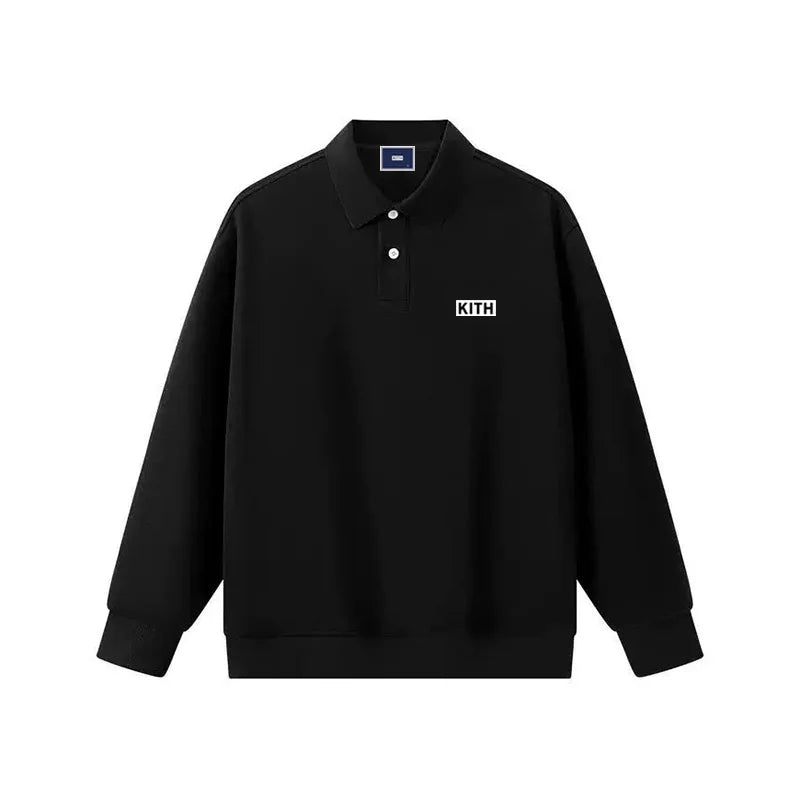 Autumn Winter High Quality Sweatshirts Cotton Brand Embroidery Logo Casual Hoodie Men Long Sleeve Women Polo Tracksuit Tops