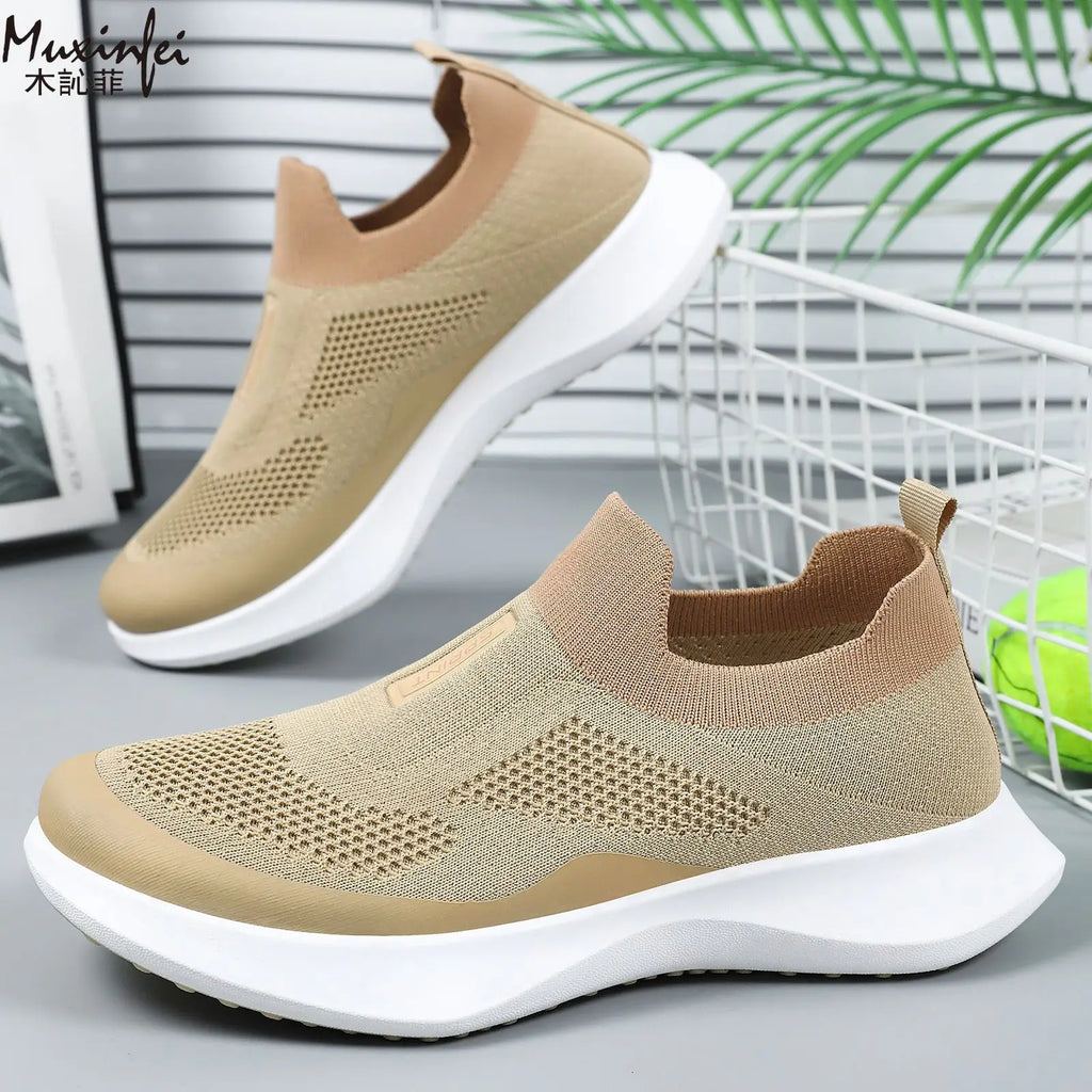 2026 Spring/Summer New Men's Versatile Casual Single Shoes Sports Shoes Breathable and Comfortable Men's Shoes
