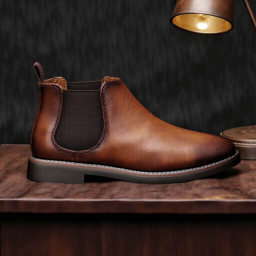 Men Boots Retro Brand