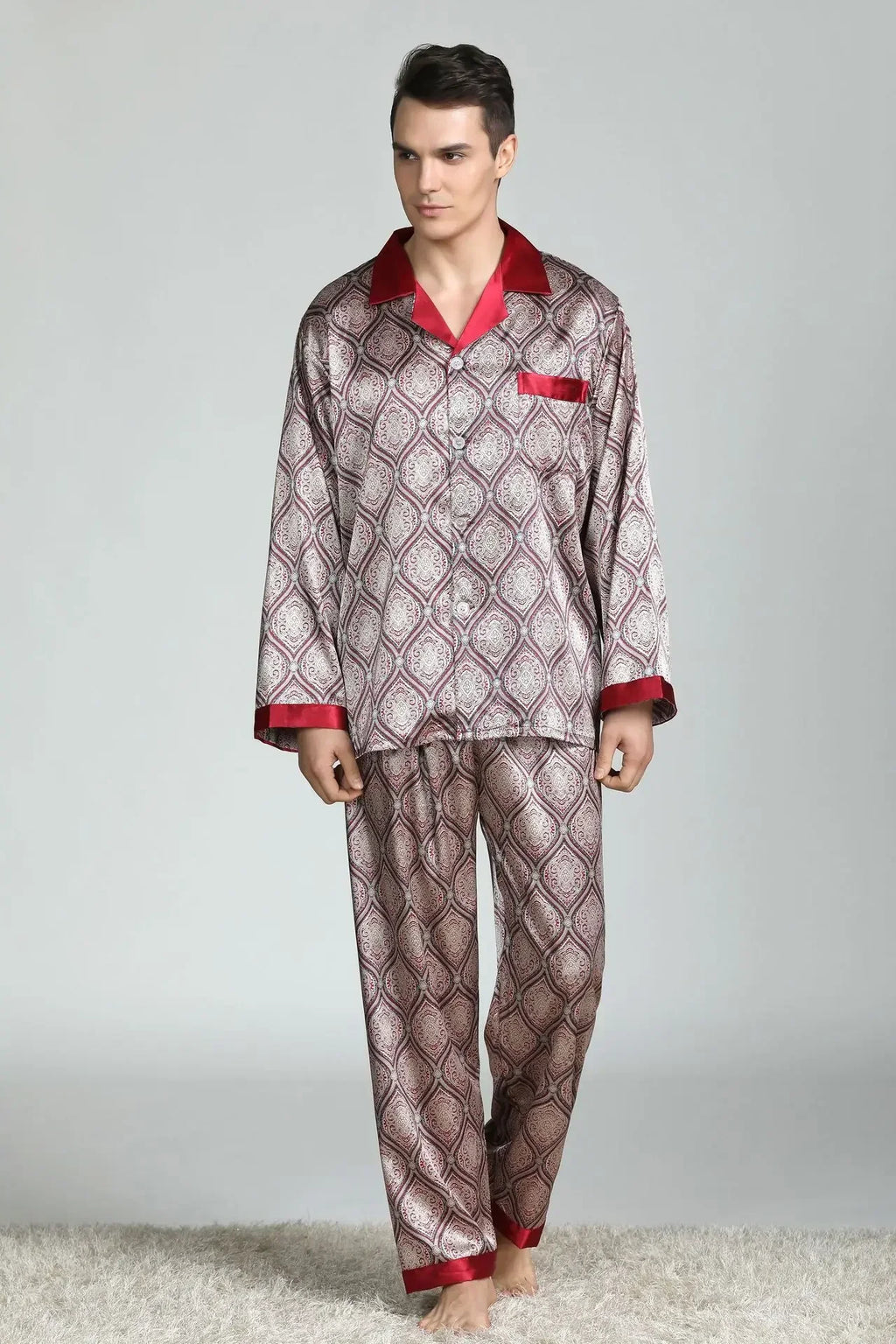 Silky Sleep Outfits for Men