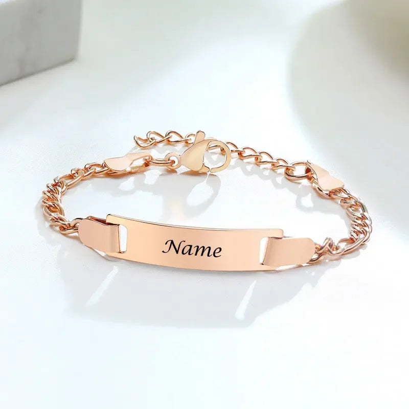 Personalize Baby Name Bracelets