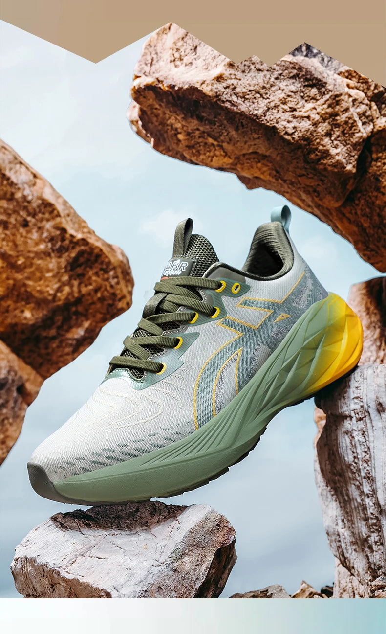 Running Shoes Training Specialty Marathon Men Sports Breathable Lightweight Comfortable Nonskid Leisure Sneakers