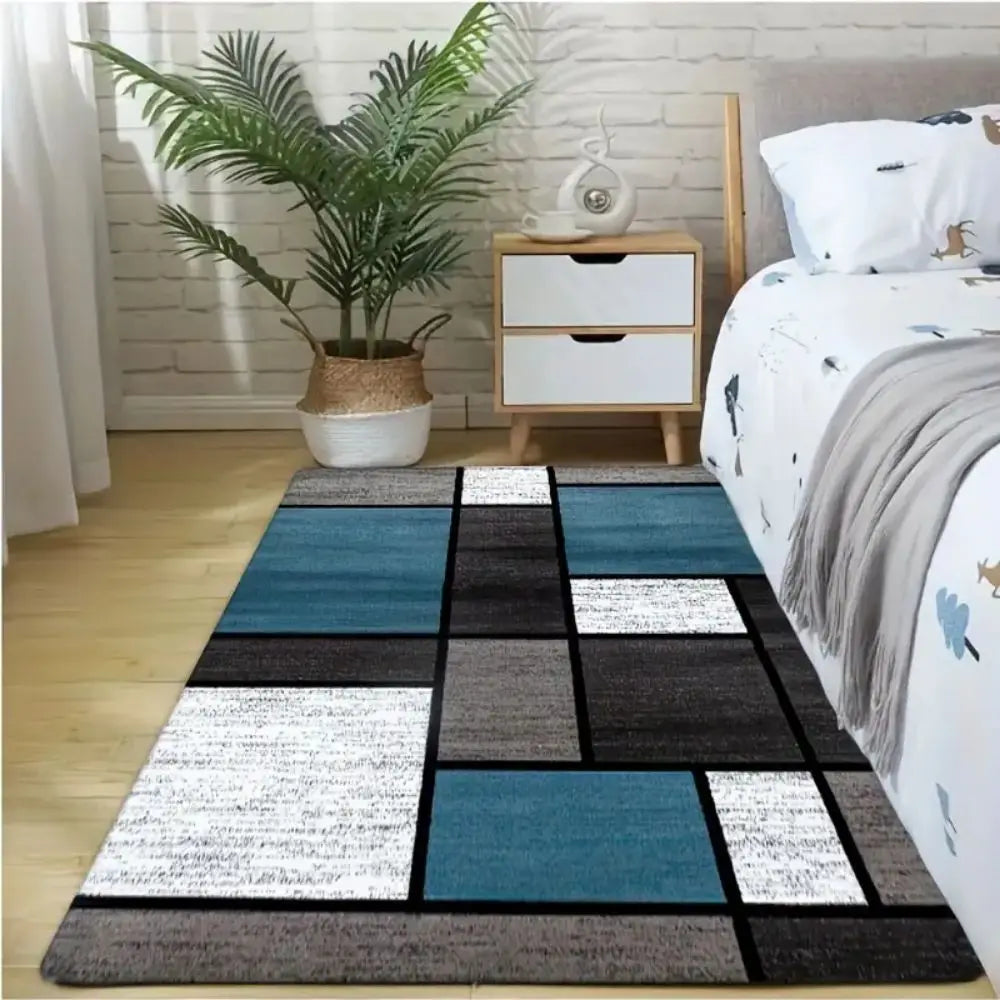 VIKAMA Nordic Luxury Area Rugs, Living Room Coffee Table Mats, Bedroom Side Cushions, Entrance Floor Mats, Home Decorations