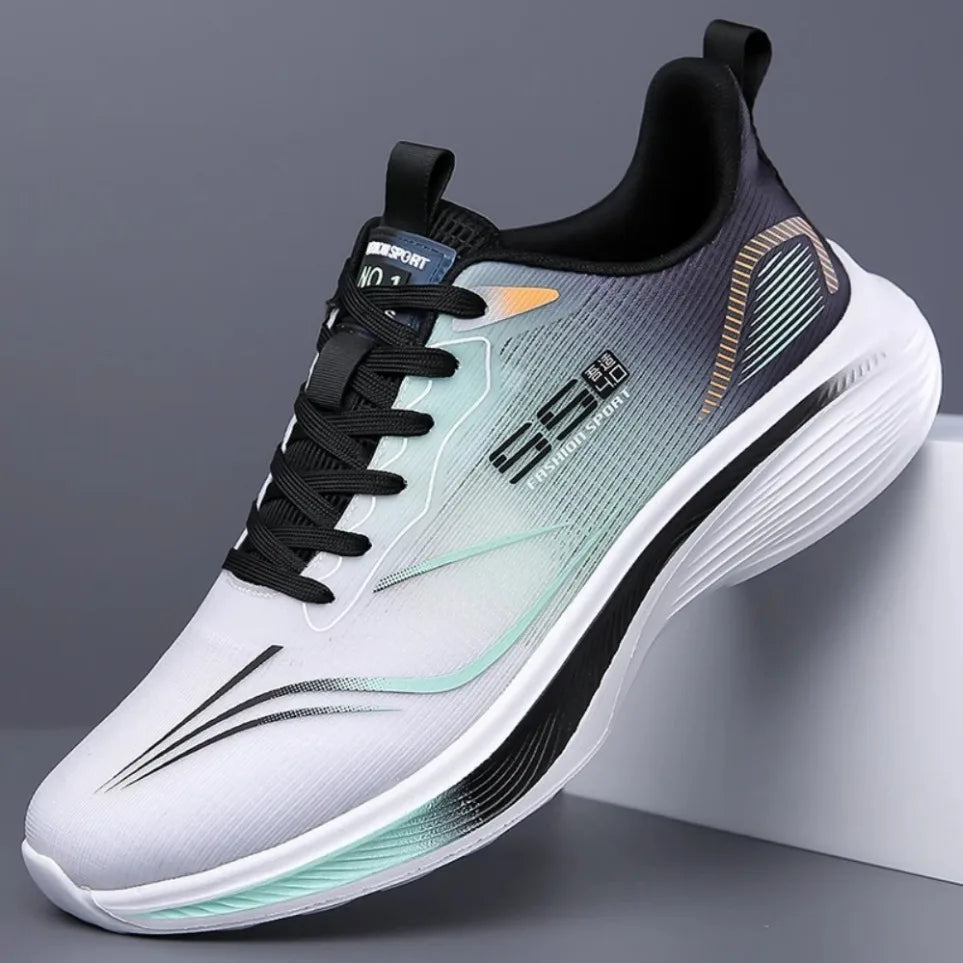 Swartz Marathon Shoes Men Sneakers - Comfortable Lightweight Sports Running Shoes - Luxury Footwear
