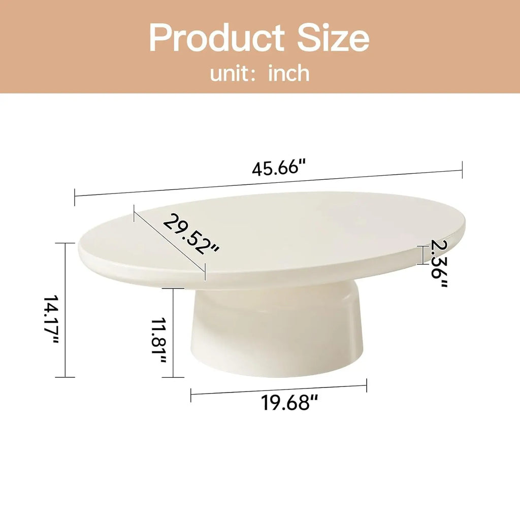 Oval Coffee Table for