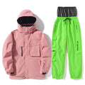 Women's and Men's Ski Clothes, Ski Jacket, Snowboarding Snow Suit Sets, Skiing Jacket and Pant, Winter Outdoor Sports Suit, Unisex
