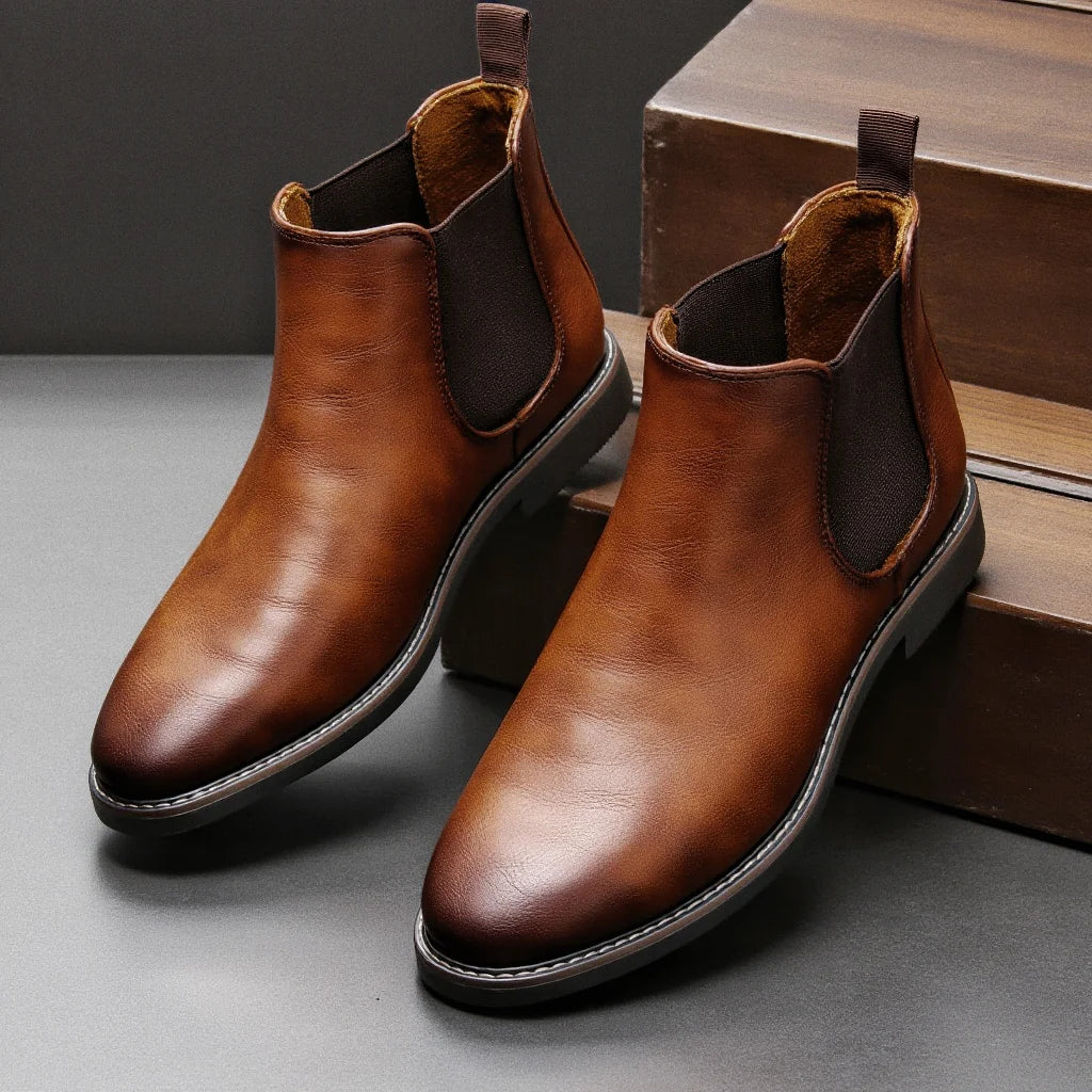 Men Boots Retro Brand