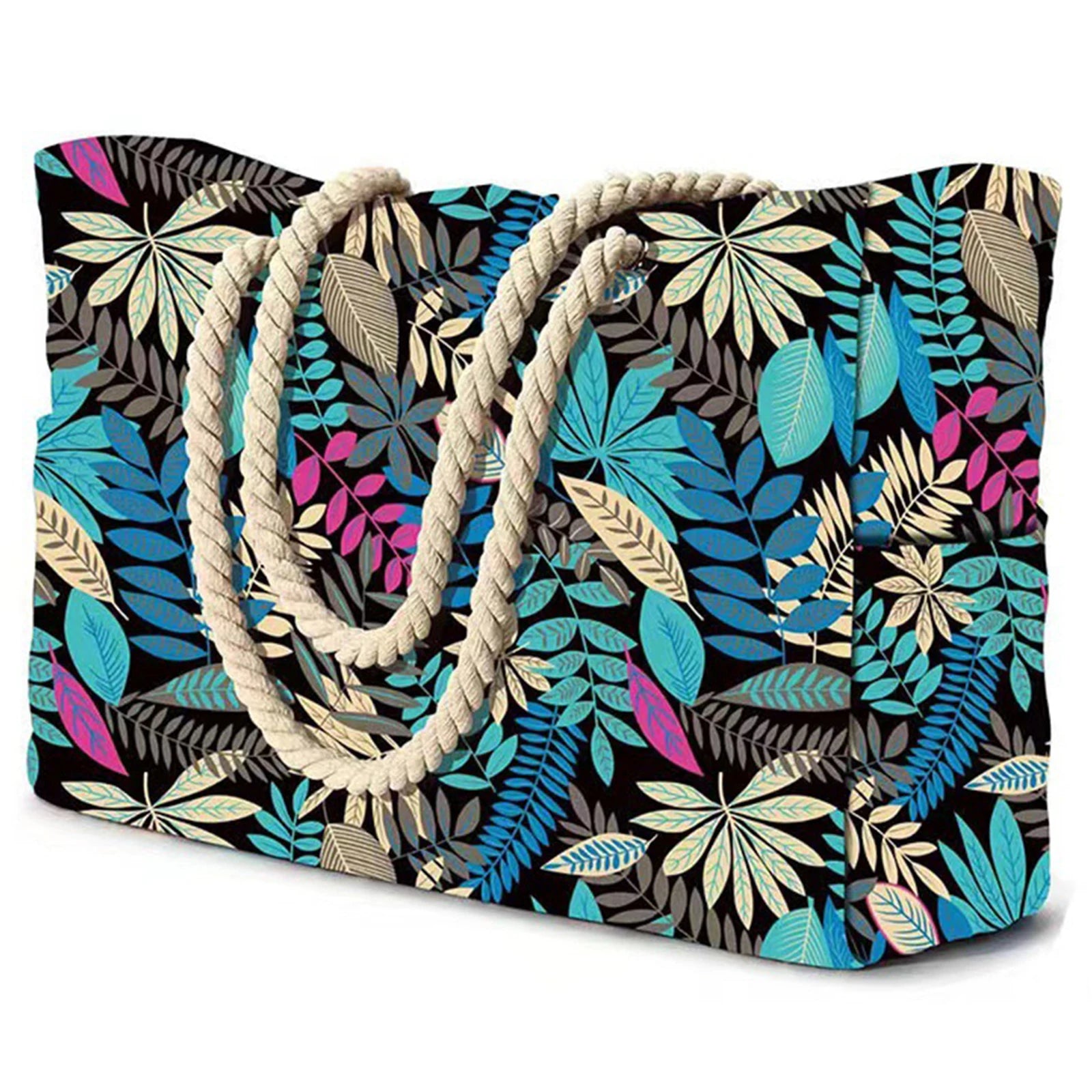 Striped zipper outer bag for outdoor travel and vacation, waterproof