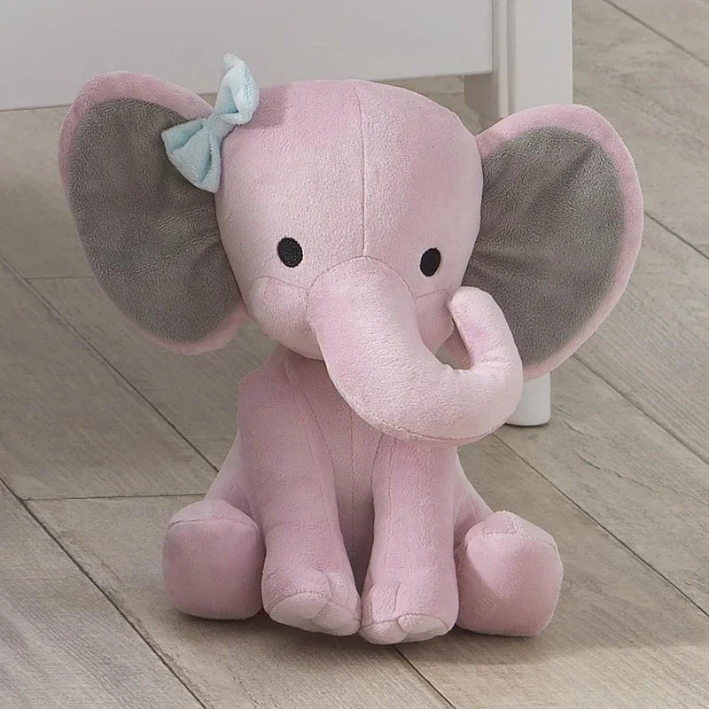 25cm Gray Elephant Stuffed