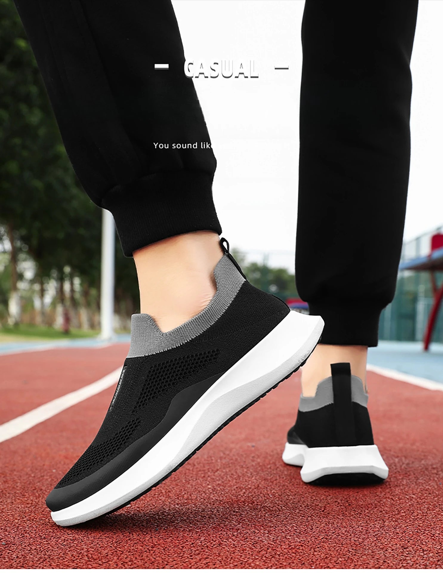 2026 Spring/Summer New Men's Versatile Casual Single Shoes Sports Shoes Breathable and Comfortable Men's Shoes