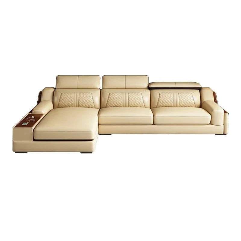 Milano Leather Sofa — Designer Collection