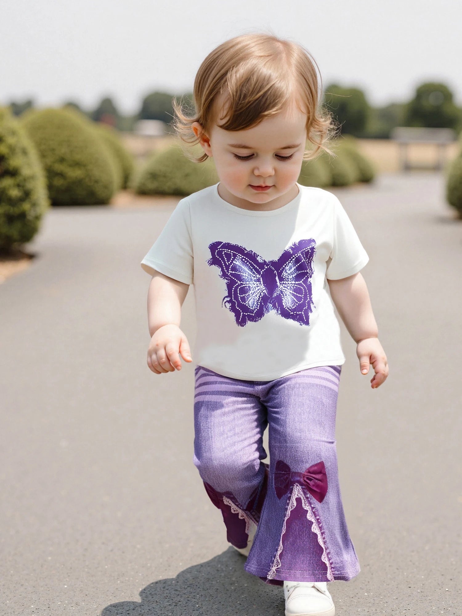 Adorable Infant Girl Floral