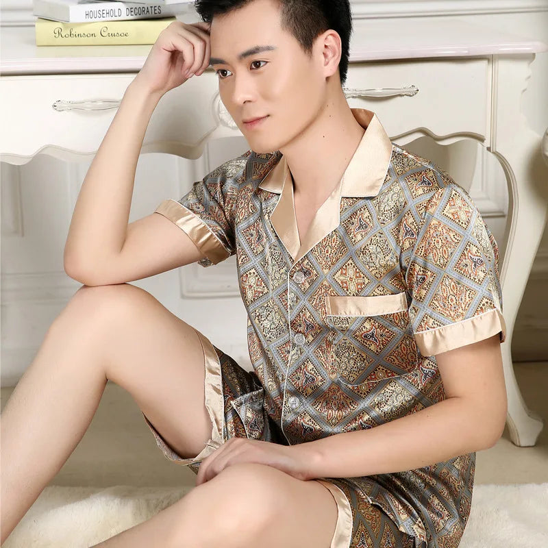 Silky Sleep Outfits for Men